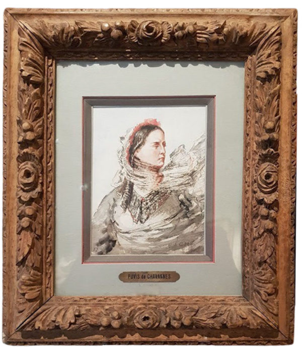 aquarelle-portrait-de-femme-par-pierre-puvis-de-chavannes