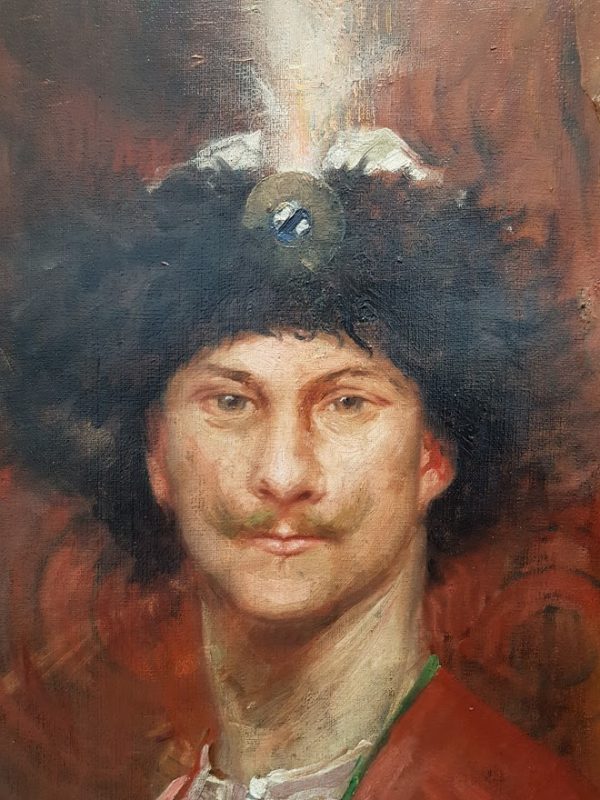 huile-sur-toile-portrait-prince-ottoman-par-gaston-hoffmann