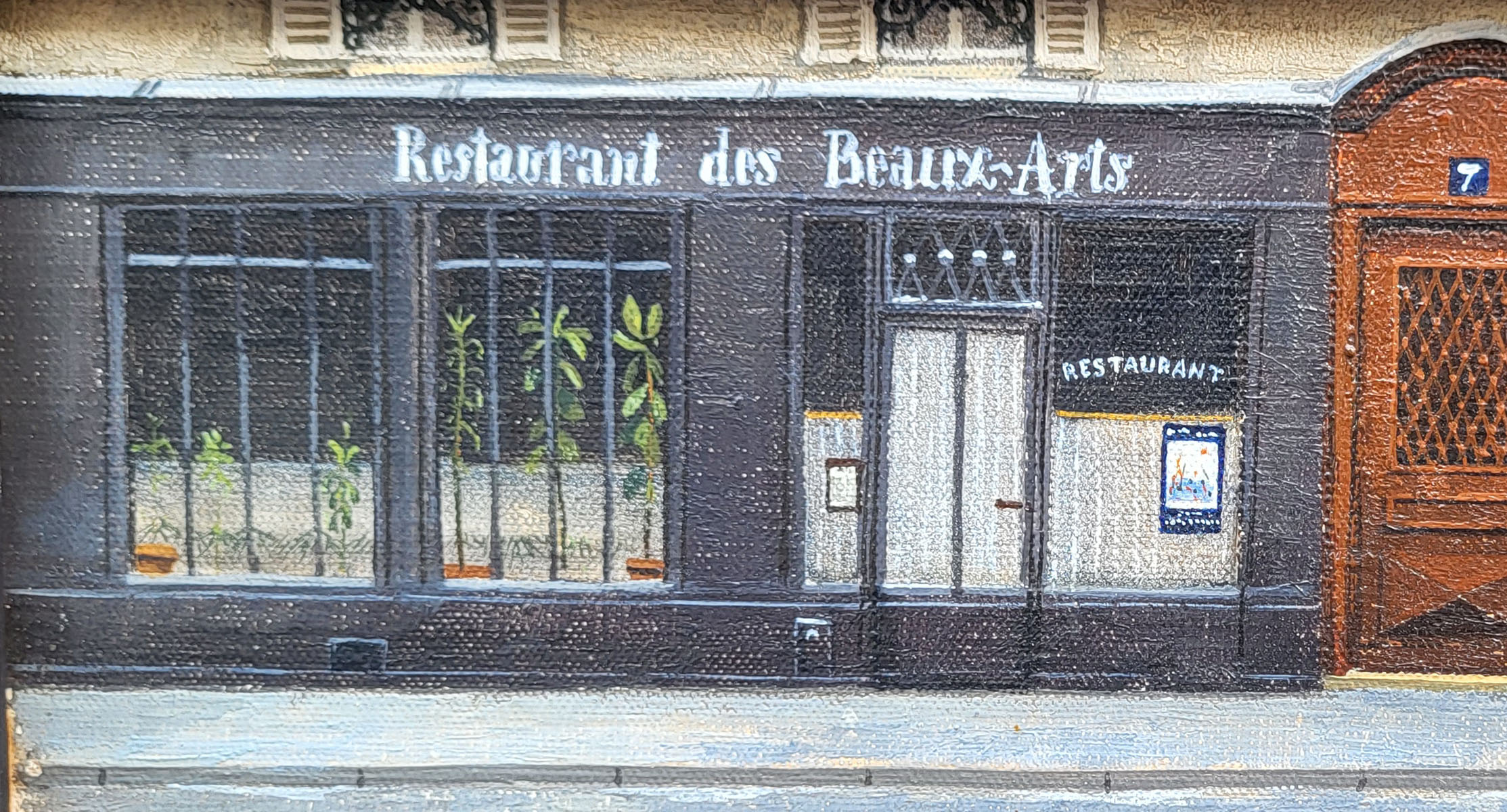 huile-sur-toile-rue-de-paris-par-andre-renoux-2