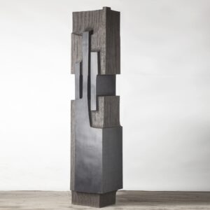 Totem N° 3, pièce unique, par Michel Lucotte, France, 1975