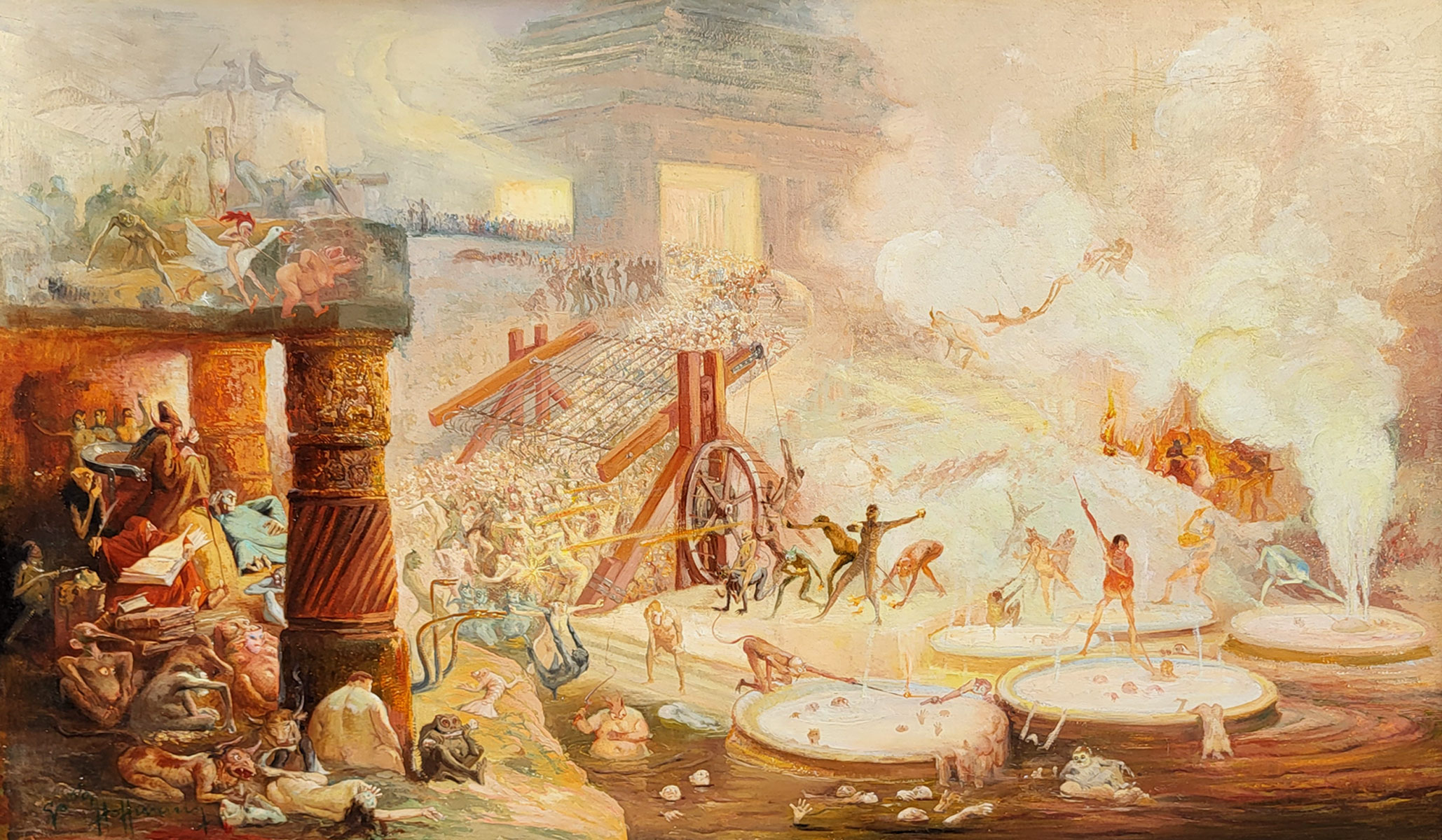 huile-sur-panneau-l-enfer-par-gaston-hoffmann-1