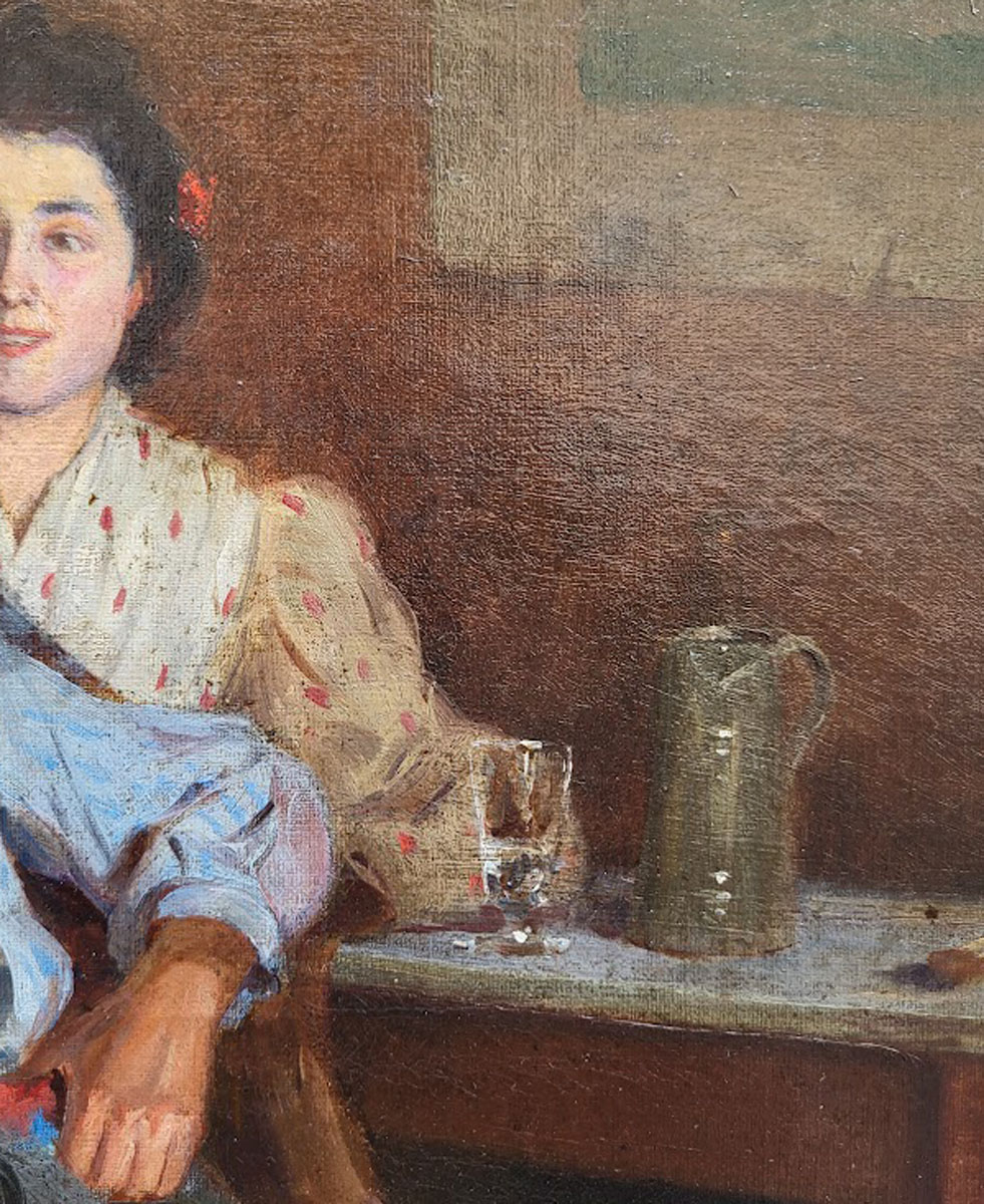 huile-sur-toile-bar-a-villefranche-sur-mer-par-edmond-picard-5