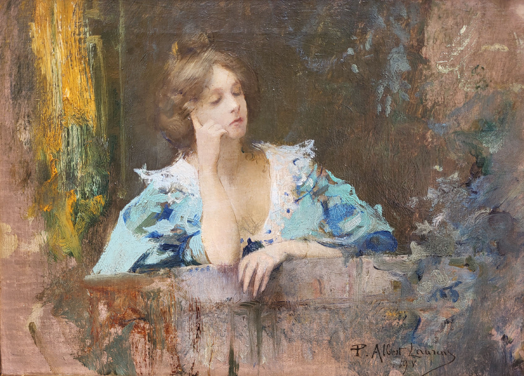 huile-sur-toile-roxane-par-paul-albert-laurens-1